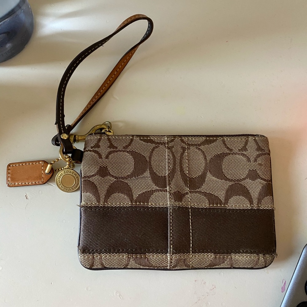 Coach wristlet
